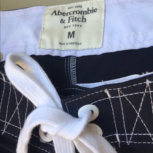Abercrombie and Fitch men’s swim trunks shorts med - Picture 3 of 4